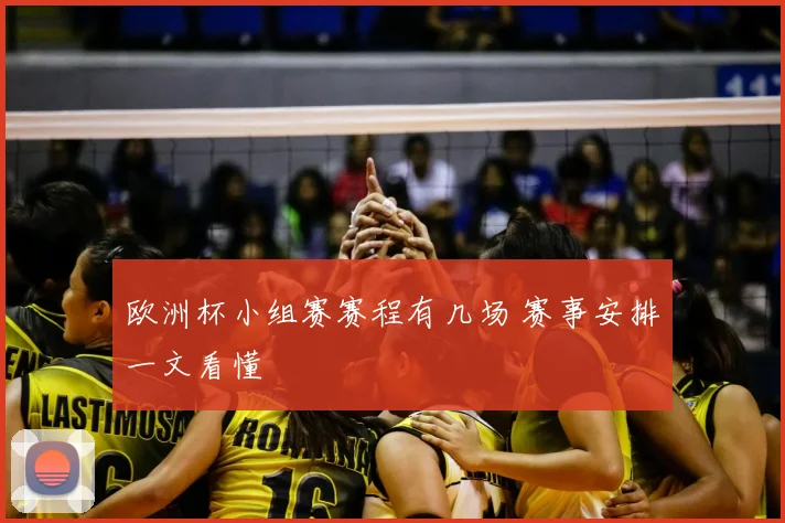 欧洲杯小组赛赛程有几场 赛事安排一文看懂