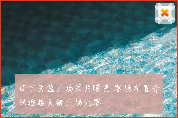 辽宁男篮主场图片曝光 赛场布置升级迎接关键主场比赛