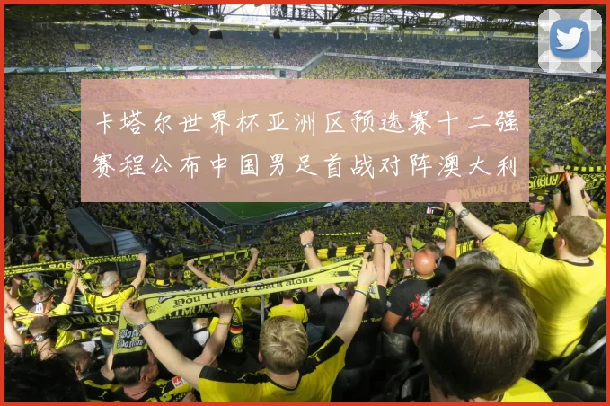 卡塔尔世界杯亚洲区预选赛十二强赛程公布中国男足首战对阵澳大利亚