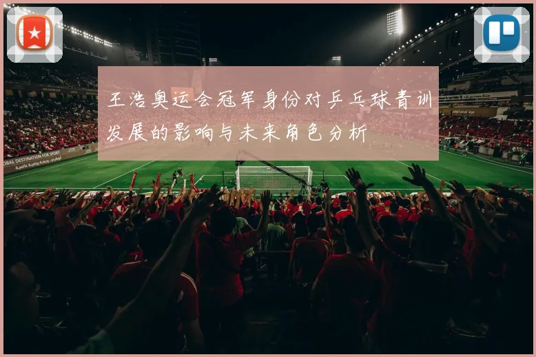 王浩奥运会冠军身份对乒乓球青训发展的影响与未来角色分析
